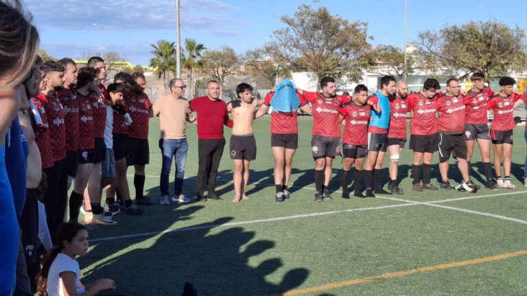 ‘Los Dragones’ lluiten amb valentia, però cauen davant el Club Universitari Rugbi Murcia