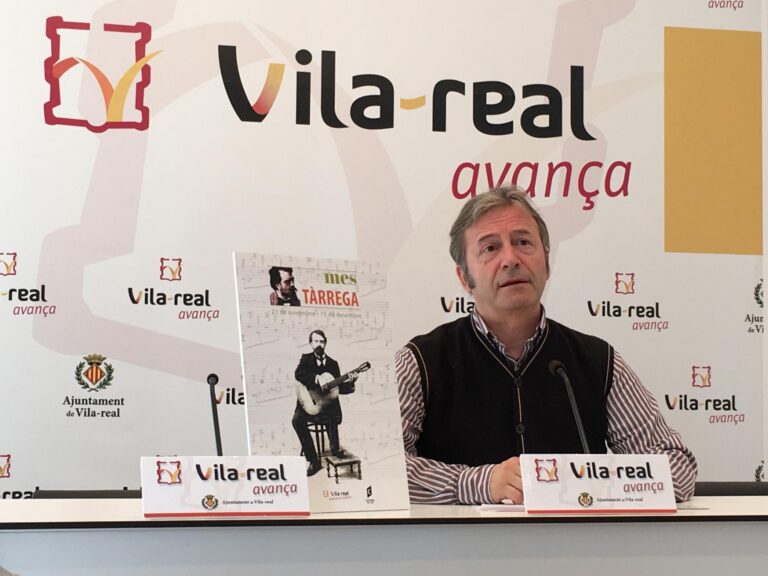 El 'Mes Tárrega' arriba a Vila-real amb l'objectiu d'exaltar els "fills il·lustres"