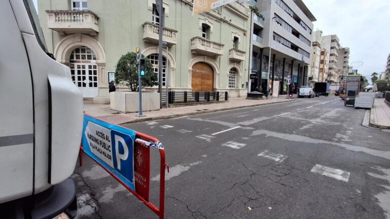 Vila-real talla l’avinguda de la Murà fins al 3 de gener per acollir la Fira de Nadal