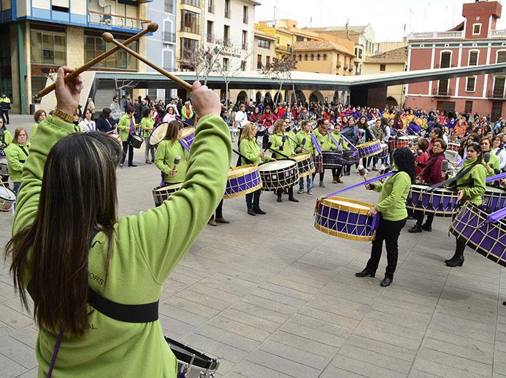 230 dones vila-realenques i de localitats dels voltants participaran en la III Tamborada del dissabte