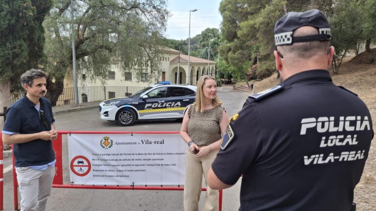 Vila-real actua per protegir el paratge del Molí i limita l’accés de vehicles