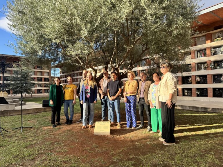 El Cementeri Municipal inaugura un espai de memòria en el Dia de la Mort Perinatal, Gestacional i Neonatal