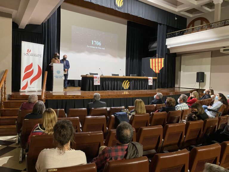 Socarrats estrena ‘1706 La crema de Vila-real’, un treball de Xavi Manzanet