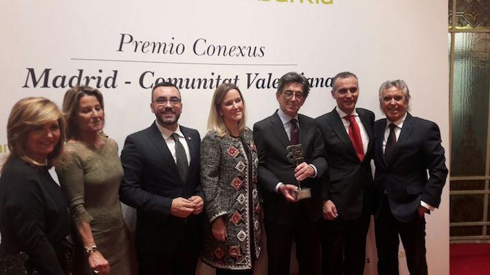 José Benlloch, amb Grupo Porcelanosa en la recepció del Premi Conexus a Madrid