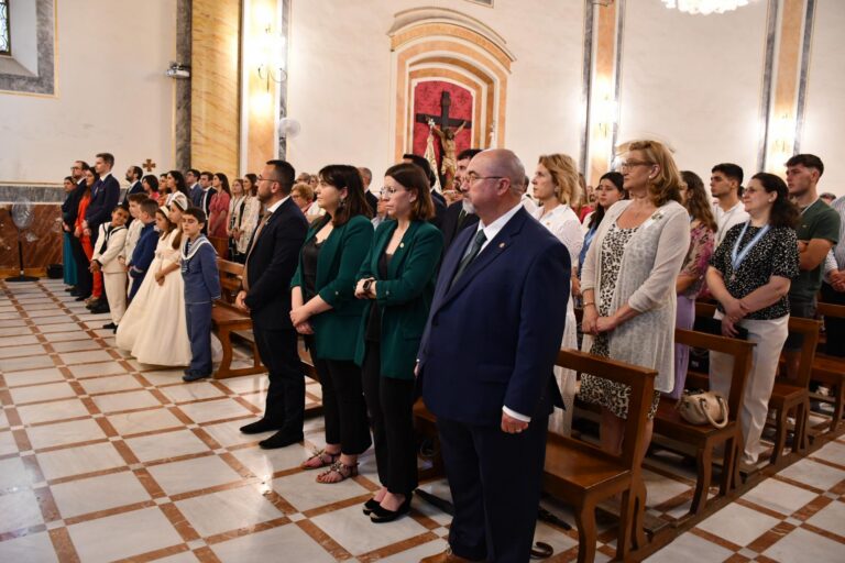 Vila-real celebra la missa i processó de Sant Antoni de la Joventut Antoniana