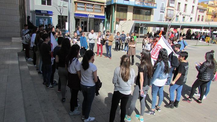 Vicens i Vila mostren el suport de l'Ajuntament a l'alumnat de Vila-real en les seues reivindicacions per l'Educació