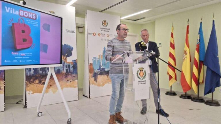 Vila-real amplia fins al 13 de desembre el termini per als bons de comerç
