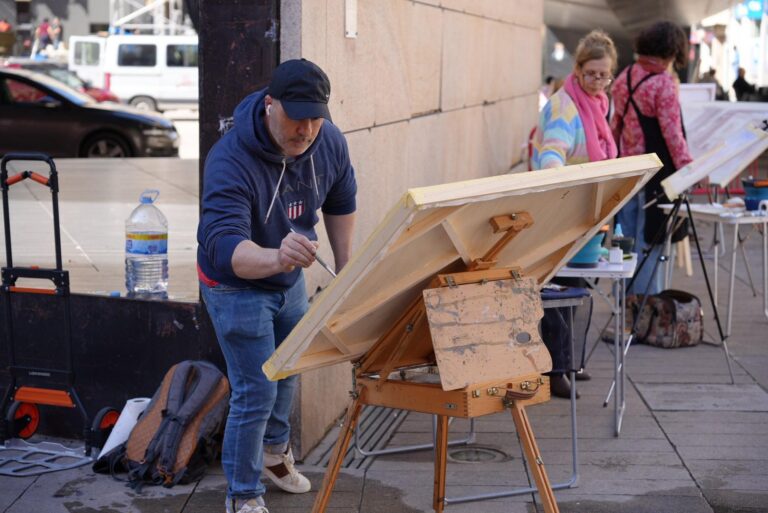 Gabriel Andrei guanya el IX Concurs de Pintura Ràpida de la Fundació Caixa Rural