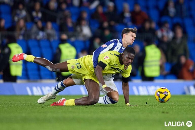 Un bon Villarreal torna de buit després de la derrota en la seua visita al camp de la Reial Societat (1-0)