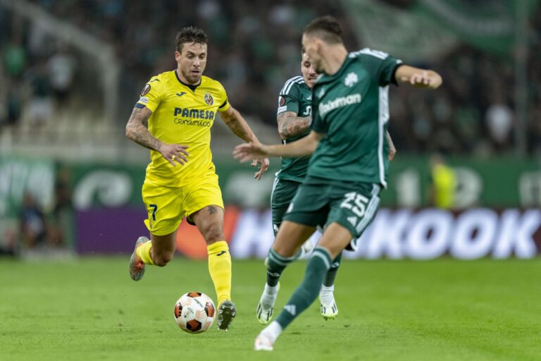 Un Villarreal sense acció, sense reacció i sense solució no està a l’altura i perd en el camp del Panathinaikos (2-0)