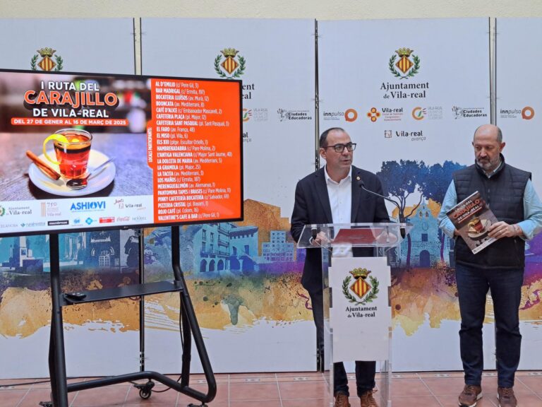 Vila-real amplia el calendari d’esdeveniments gastronòmics: I Ruta del Carajillo en una vintena de bars