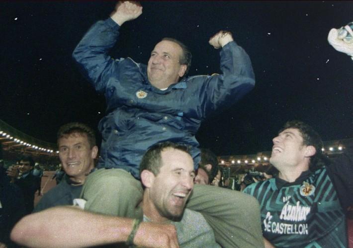 Es compleixen 20 anys del primer i històric ascens del Villarreal a Primera Divisió en Compostela