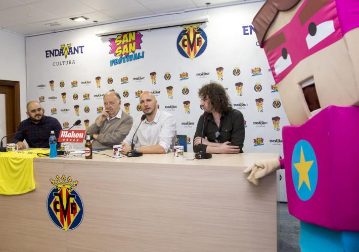 El Villarreal i el SanSan Festival uneixen els seus llaços amb 'Endavant Cultura'