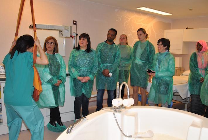 L'Hospital la Plana rep la visita d'un grup d'estudiants noruecs en el marc d'un viatge d'aprenentatge