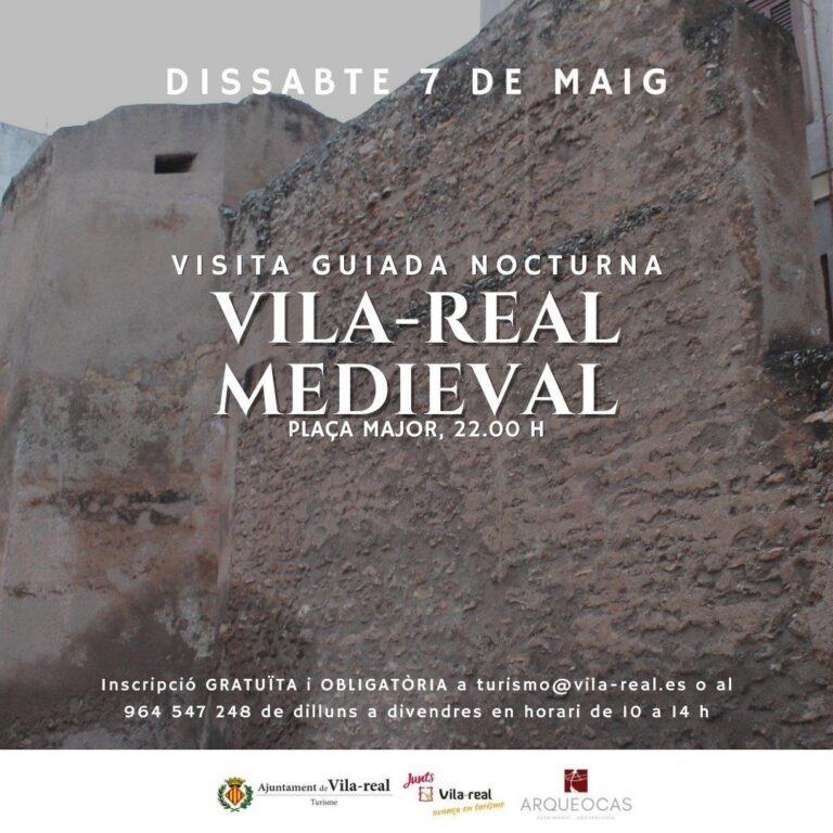 Este cap de setmana arriba la visita guiada nocturna 'Vila-real Medieval' 