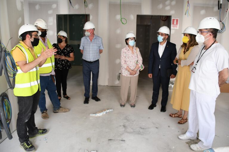 Les obres d’ampliació de l’UCI de La Plana duplicaran la capacitat de 9 a 21 llits i finalitzaran aquest estiu