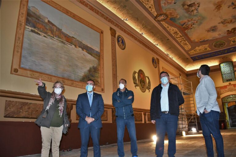 L'ajuntament col·labora amb 120.000 euros en la restauració del saló de la Comunitat de Regants