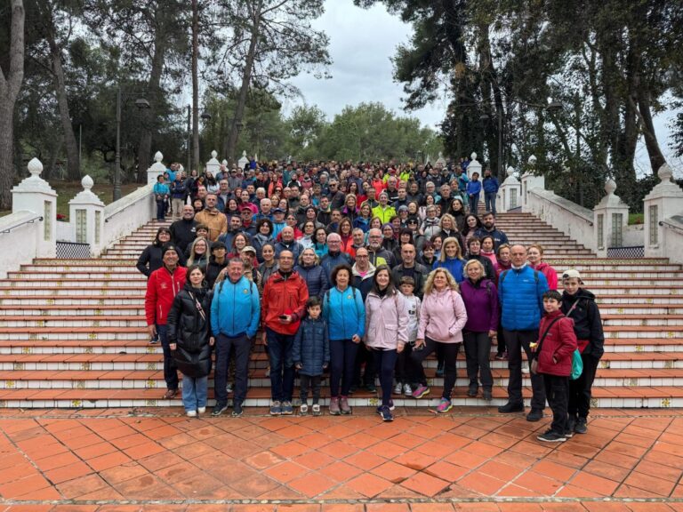 300 persones desafien la pluja en la XVI Volta a peu pel terme de Vila-real