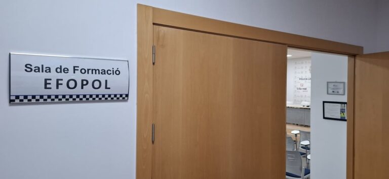 Sala de formació EFOPOL
