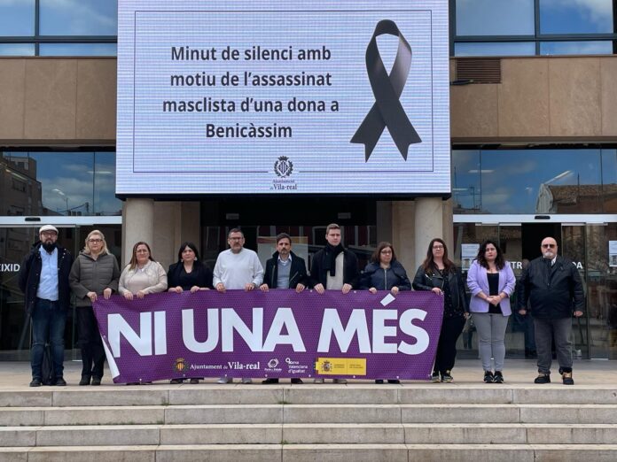 Minut silenci assasinat masclista Vila-real