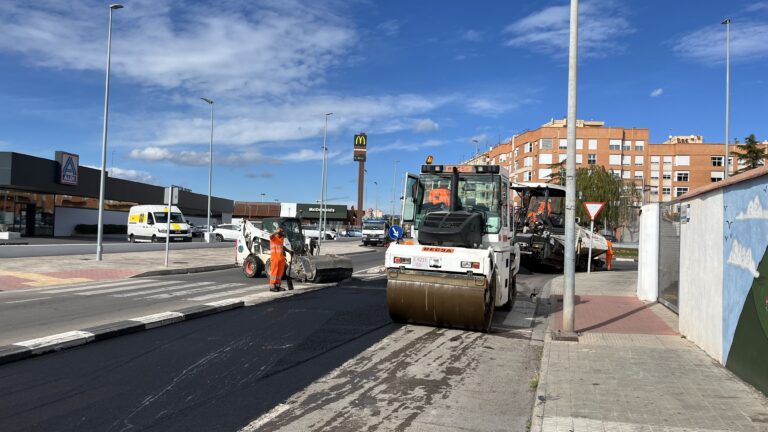 Asfaltat Avinguda Arcadi Garcia Sanz VIla-real