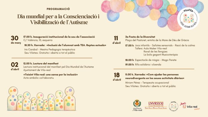 Cartell Dia Mundial del Autisme Vila-real