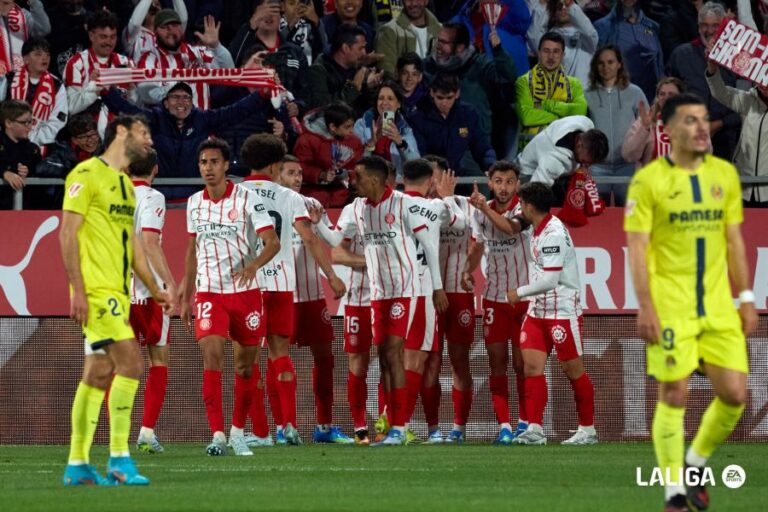 Un Villarreal CF rom i sense gol cau derrotat en el camp del Girona CF (1-0) amb un autogol