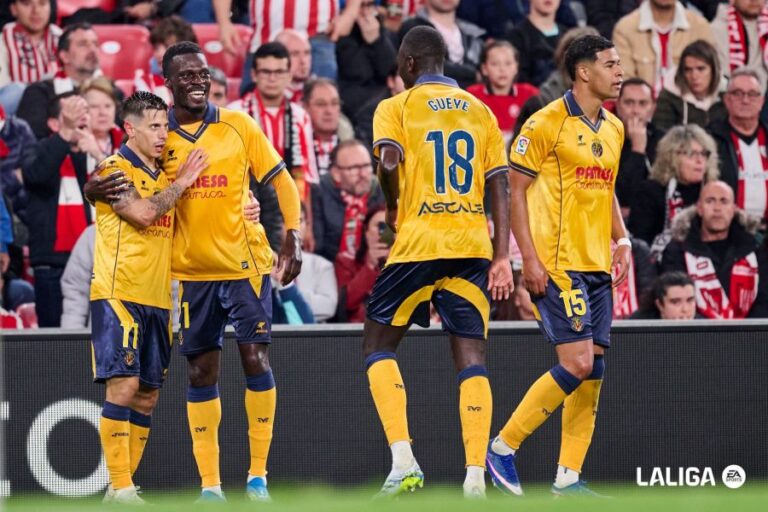 El Villarreal CF guanya amb solvència a San Mamés amb dos de Sergi Cardona y Alfon (1-2)