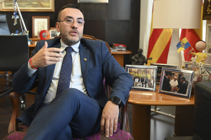 Entrevista José Benlloch, alcalde de Vila-real 260326. Foto Manolo Alicart