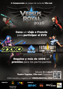 Vila-real acull el Versus Royal 2026 i supera els 50 inscrits en el circuit europeu d’eSports