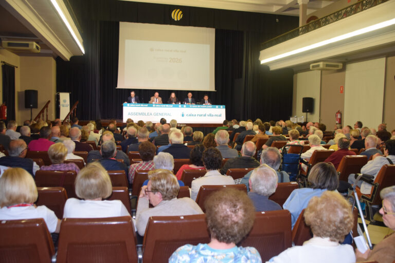 Caixa Rural Vila-real dispara el seu benefici un 26,7% i frega els 13.100 socis