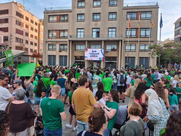 Manifestació docents Vila-real