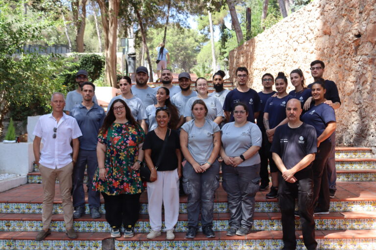 El Taller d’Ocupació Juvenil de Vila-real avança en la rehabilitació del Termet i l’Ermitori