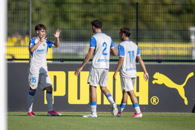 El Villarreal Sub-19 remunta al Dortmund i estrena la Youth League amb vict&ograve;ria