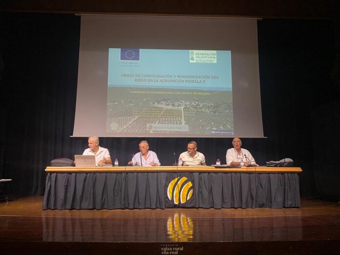 La tercera fase transformarà el reg de 3.272 fanecades amb una xarxa de degoteig, una planta fotovoltaica i noves infraestructures finançades per la Generalitat i els regants