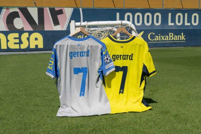 tipografía 'Grogueta', camisetas, Villarreal CF,