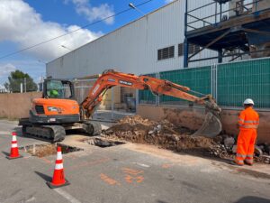 Vila-real instal·la un tanc de tempestes de 216.000 litres a Molí Nou